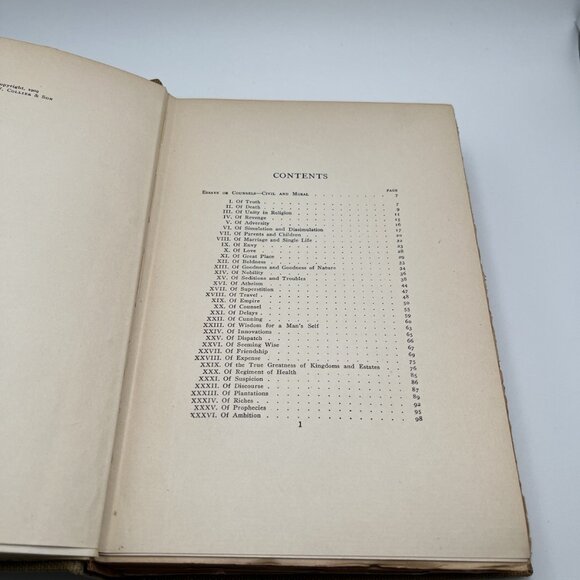 Harvard Classics 1909 Bacon Milton Browne Alumni Edition De Luxe Limited 1000 - Picture 12 of 14